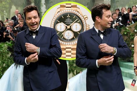 celebrities wearing omega speedmaster|omega speedmaster met gala.